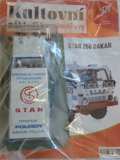 Kultovní náklaďáky minulé éry - STAR 266 PAŘÍŽ - DAKAR - č. 82