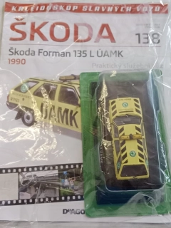 Kaleidoskop slavných vozů ŠKODA - Škoda Forman 135 L ÚAMK 1990 - č. 138