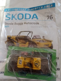 Kaleidoskop slavných vozů ŠKODA - Škoda Buggy Autocross 1971 - č. 76
